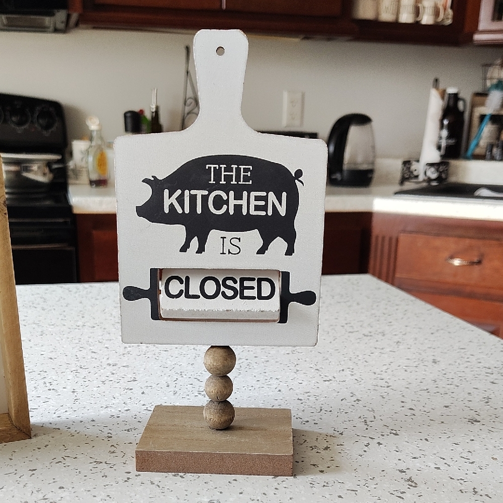 Rustic Kitchen Sign